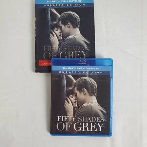 Fifty Shades of Grey Blu-ray + DVD + Digital HD Unrated Edition (Slipcover)